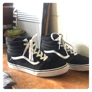Black Hi Top Vans
